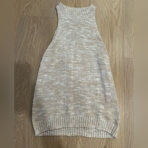 Cream Knit sweater tank